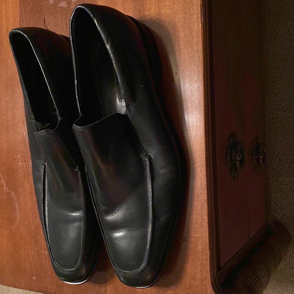 Mens Gordon Rush Black Leather dress shoes Size 12 - Picture 4 of 4